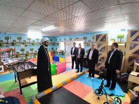 گزارش تصویری/ بازدید مدیرکل بهزیستی و دادستان قم از مجتمع شوق زندگی