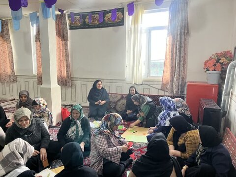 گزارش تصویری | اجرای طرح «ماز» با هدف توانمندسازی زنان در روستای وهنان بهار