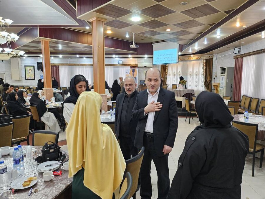 برگزاری جشن رهسپاری فرزندان خانه‌های شبانه‌روزی بهزیستی گیلان در سالن اجتماعات مژدهی