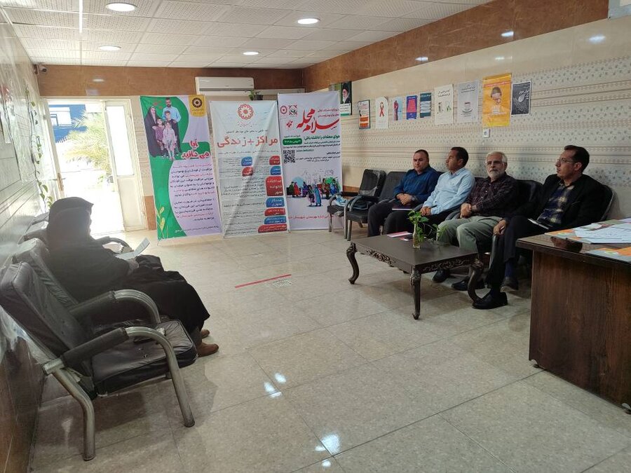 خنج | بازدید از مرکز مثبت زندگی کد۱۷۹۲ و موسسه خیریه احسان