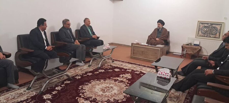 دیدار سرپرست بهزیستی فارس با امام جمعه لارستان در راستای تقویت رویکرد فرهنگی و اجتماعی خدمات بهزیستی