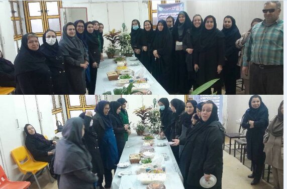 رشت /برگزاری جشنواره آشپزی غذاهای بومی ،محلی با حضور کارکنان 