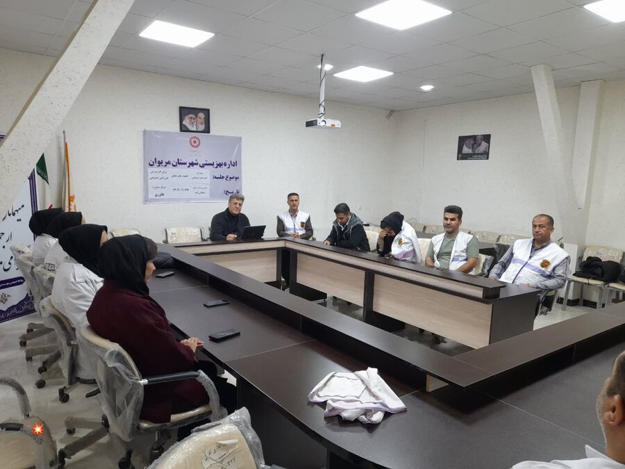 کارگاه تخصصی «روانشناسی بحران» ویژه کارشناسان اورژانس اجتماعی مریوان برگزار شد