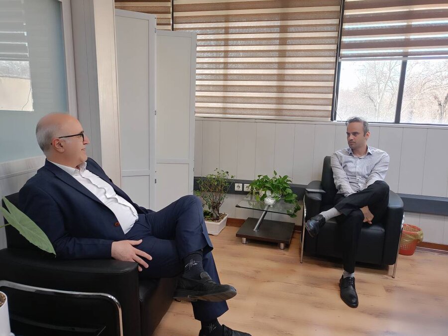 دیدار مدیرکل بهزیستی خراسان جنوبی با رئیس مرکز فناوری اطلاعات و امنیت سایبری سازمان بهزیستی کشور