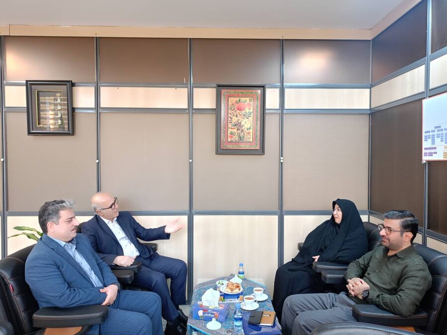 تأکید بر تقویت سرمایه انسانی در دیدار مدیرکل بهزیستی خراسان جنوبی با مدیرکل نیروی انسانی بهزیستی کشور