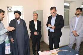 بازدید معاون دادستان مرکزاستان ومدیر کل بهزیستی از مراکز توانبخشی و نگهداری سالمندان و بیماران اعصاب و روان شهریاسوج