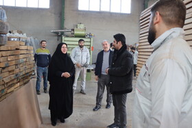 تأکید مدیرکل بهزیستی اردبیل بر توسعه اشتغال توانخواهان در بازدید از مجتمع صنعتی درب تکنوتل