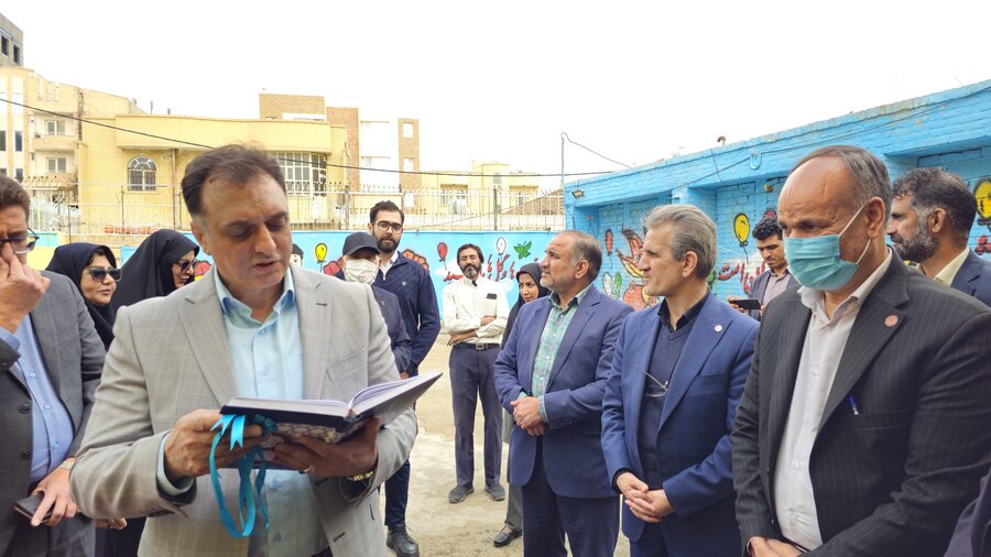  خانه پسرانه «حضرت رضا (ع)» شهرستان زاهدان ، با حضور معاون سلامت اجتماعی بهزیستی کشور افتتاح شد