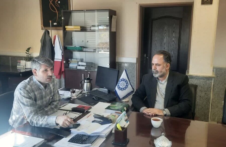 اشتهارد | دیدار رئیس اداره بهزیستی با شهردار اشتهارد 


