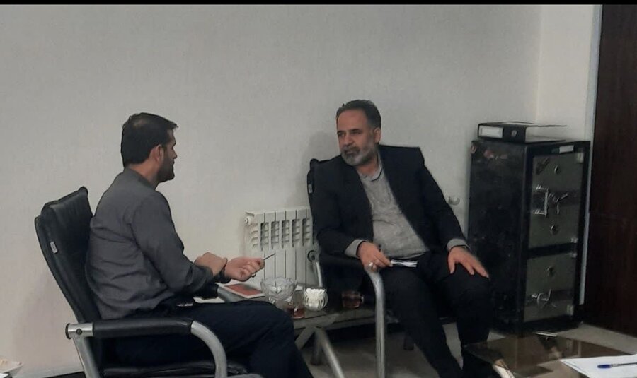 اشتهارد | دیدار رؤسای بهزیستی و اداره اوقاف و امور خیریه شهرستان اشتهارد