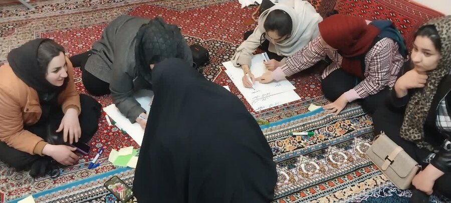 کارگاه‌های آموزشی و عملی مشارکت اجتماعی زنان ایران (مازا) در شهرستان بیجار برگزار شد 
