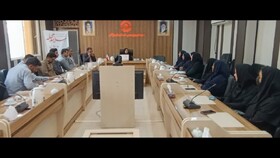 نشست صمیمی مدیرکل بهزیستی استان هرمزگان با کارکنان معاونت توسعه مدیریت و منابع