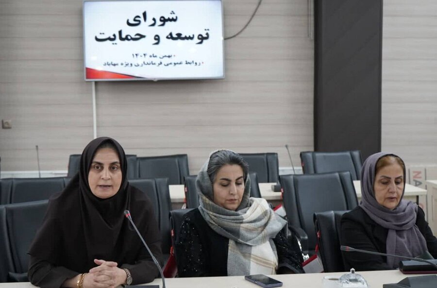برگزاری جلسه شورای توسعه و حمایت با محوریت برنامه‌های رمضان و پویش «سلام محله» در مهاباد