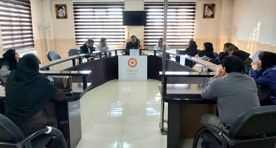 برگزاری نشست هماهنگی و برنامه‌ریزی پویش ماه مبارک رمضان در بهزیستی بوکان با تأکید بر هم‌افزایی و جلب مشارکت‌های مردمی