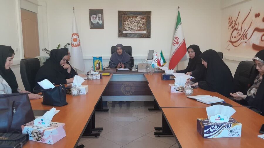 برگزاری جلسه ستاد رمضان و پویش ماه مثبت 