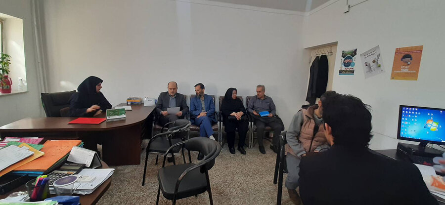 بازدید مدیرکل بهزیستی گیلان از مرکز نگهداری، درمان و کاهش آسیب اعتیاد (ماده ۱۶) رشت