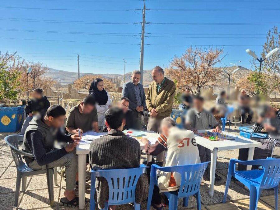 بازدید سرپرست بهزیستی فارس از مرکز نگهداری بیماران جسمی حرکتی چکامه