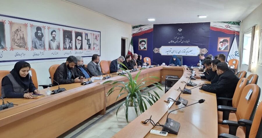 جلسه ستاد مناسب سازی در شهرستان طالقان تشکیل شد