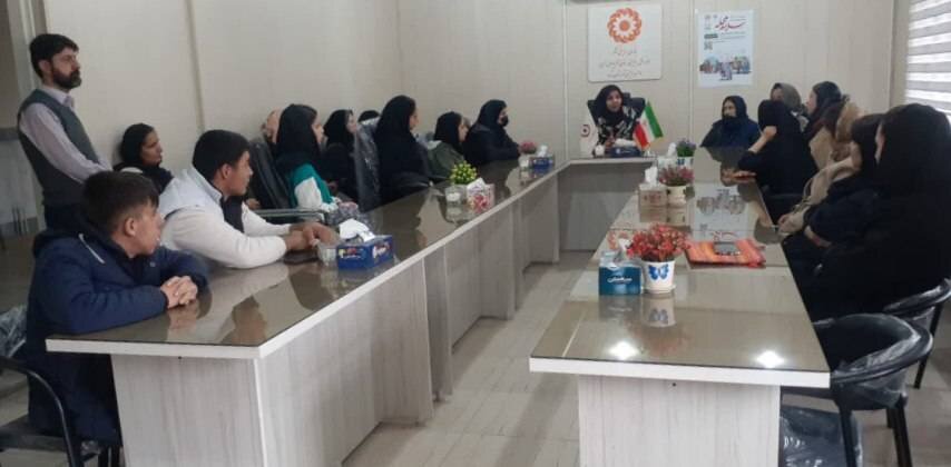 برگزاری شورای دانش‌آموزی با حضور رئیس و کارشناسان بهزیستی در شهرستان نقده