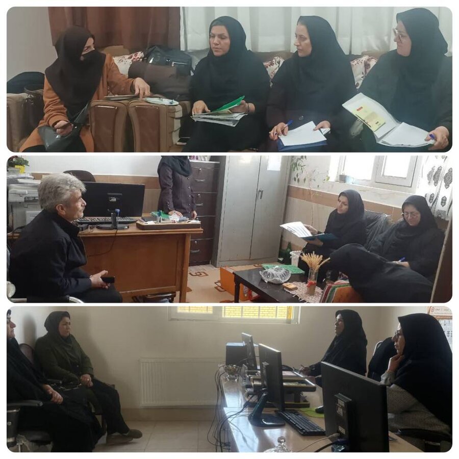 بازدید تیم نظارتی معاونت سلامت اجتماعی و اداره پذیرش بهزیستی استان از مراکز تحت نظارت بهزیستی قاینات