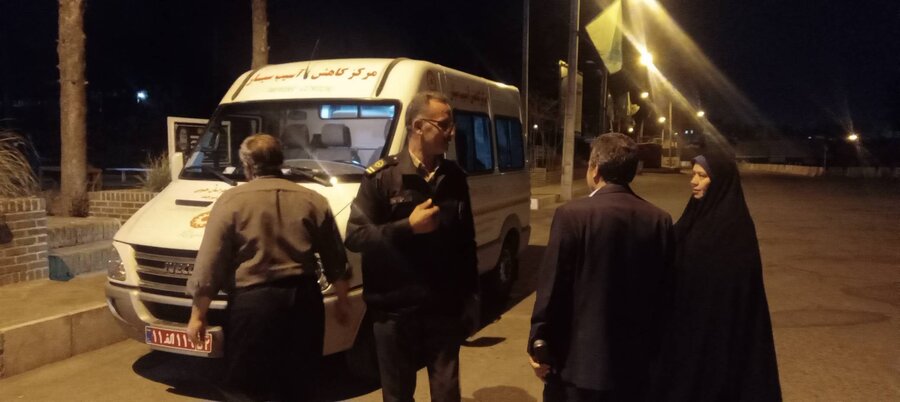 بازدید سرزده و شبانه از کمپ‌های ترک اعتیاد و مرکز سیار کاهش آسیب شهرستان بیرجند