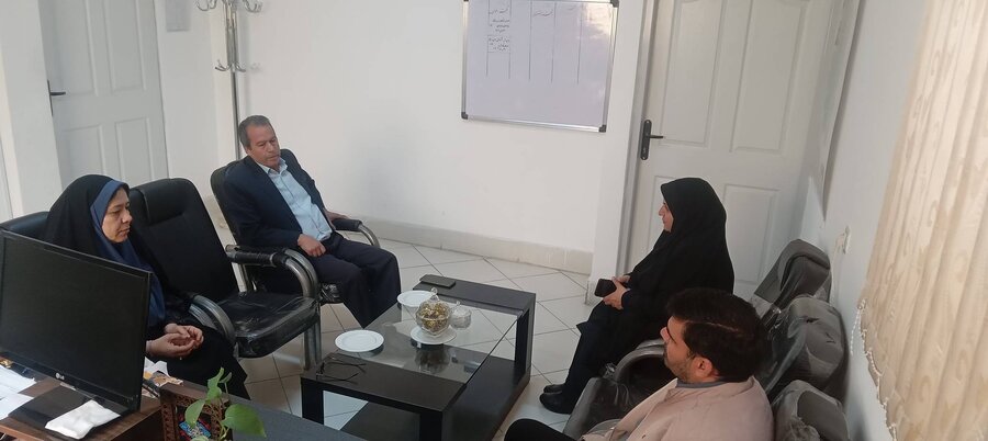 برگزاری جلسه بررسی چالش‌های مرکز اقامتی درمان‌مدار پویش در بیرجند