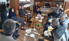 دیدار معاون پشتیبانی بهزیستی آذربایجان‌غربی با سرپرست معاونت بودجه سازمان مدیریت و برنامه‌ریزی استان