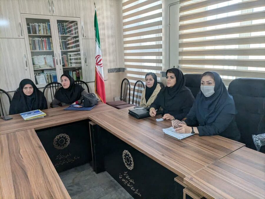 انتخابات پارلمان مشورتی دانش‌آموزان تحت پوشش اداره بهزیستی شهرستان اهر 