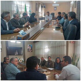 دیدار سرپرست بهزیستی بیرجند با رئیس ستاد اجرایی فرمان حضرت امام(ره) خراسان جنوبی