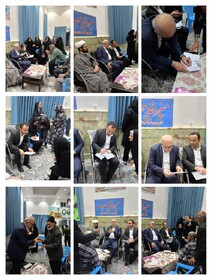 برگزاری میز خدمت در شهرستان خوسف