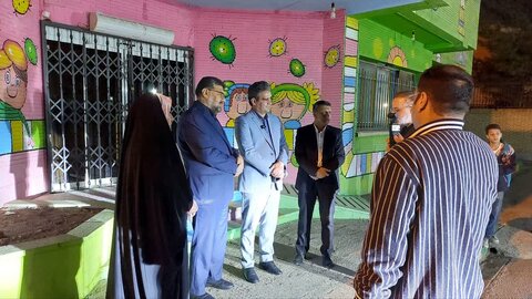 بازدید شیرخوارگاه