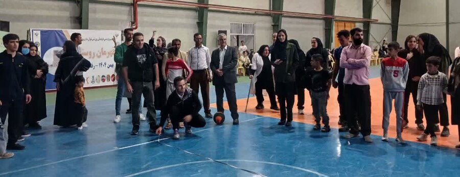 مسابقات ورزشی روستایی و عشایری ویژه توانیابان بهزیستی رفسنجان برگزار شد