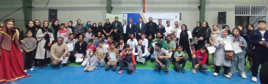 مسابقات ورزشی روستایی و عشایری ویژه توانیابان بهزیستی رفسنجان برگزار شد