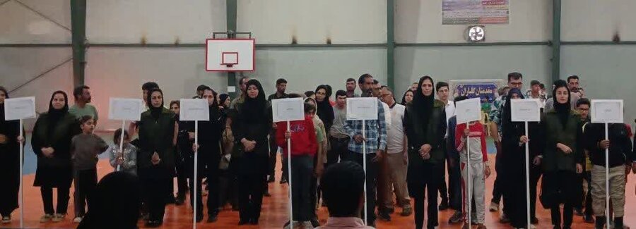 مسابقات ورزشی روستایی و عشایری ویژه توانیابان بهزیستی رفسنجان برگزار شد