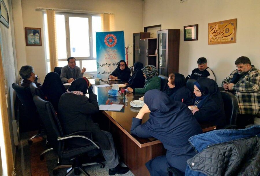 شهرری |برگزاری  جلسه کارگاه آموزشی «حمایت و مداخلات اجتماعی و روانی در بحران»