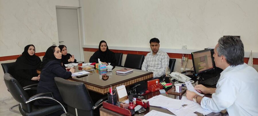 قرچک l برگزاری جلسه بررسی و ساماندهی اسناد مالی پایان سال با حضور حوزه‌های تخصصی