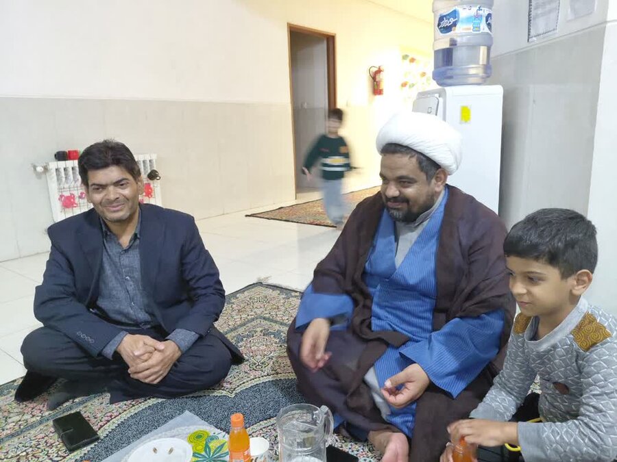 ضیافت افطاری مددجویان بهزیستی نرماشیر