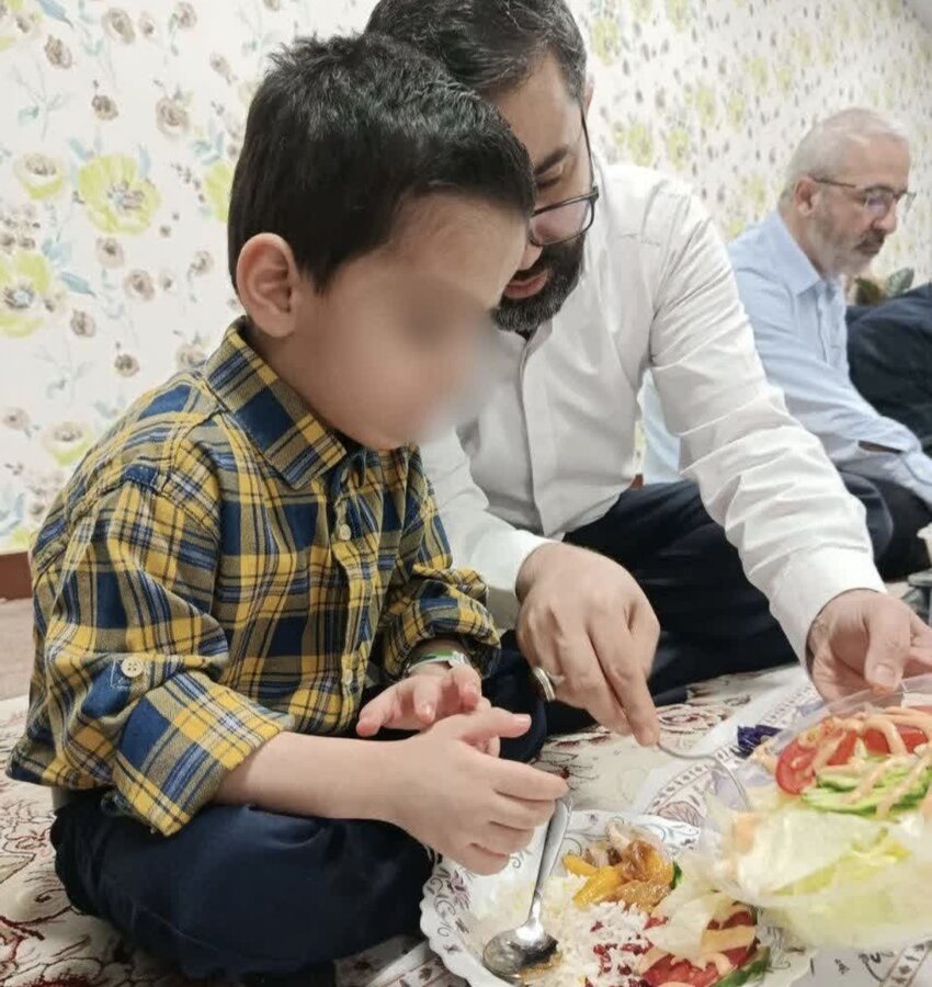 افطار صمیمانه معاون رئیس جمهور و مسئولین استانی در کنار فرزندان مرکز «نیکسا» تحت نظارت بهزیستی کرج