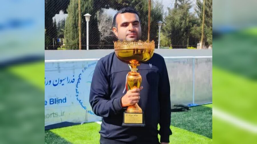 در رسانه | لژیونر بندرعباسی با تیم تهران نفر سوم فوتبال نابینایان کشور