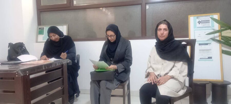 بازدید از مرکز مشاوره تحت نظارت اداره بهزیستی شهرستان جهرم