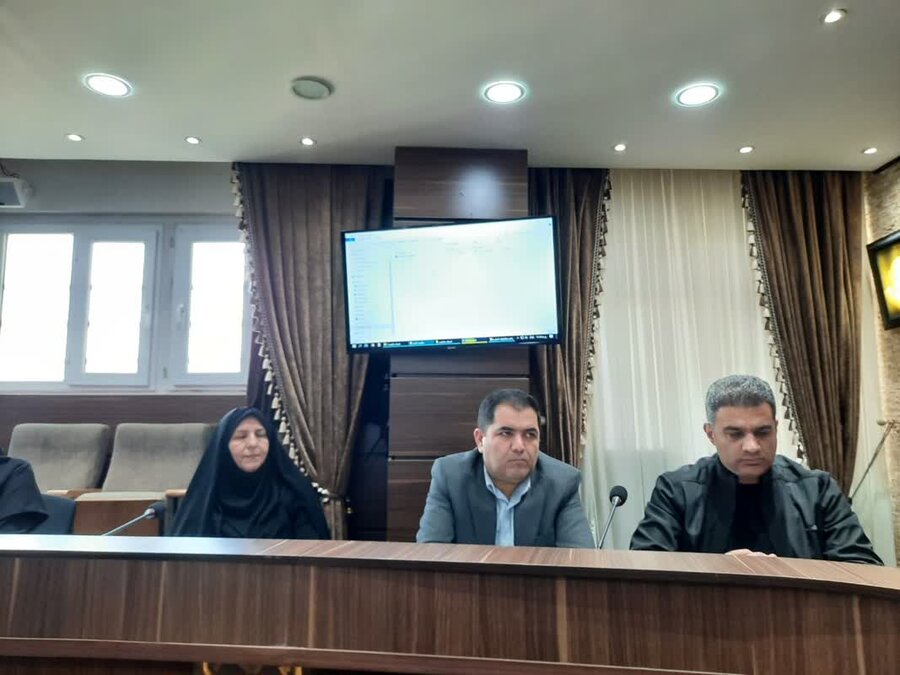 بررسی عملکرد کمیته های تخصصی در نشست شورای راهبری تحول اداری بهزیستی