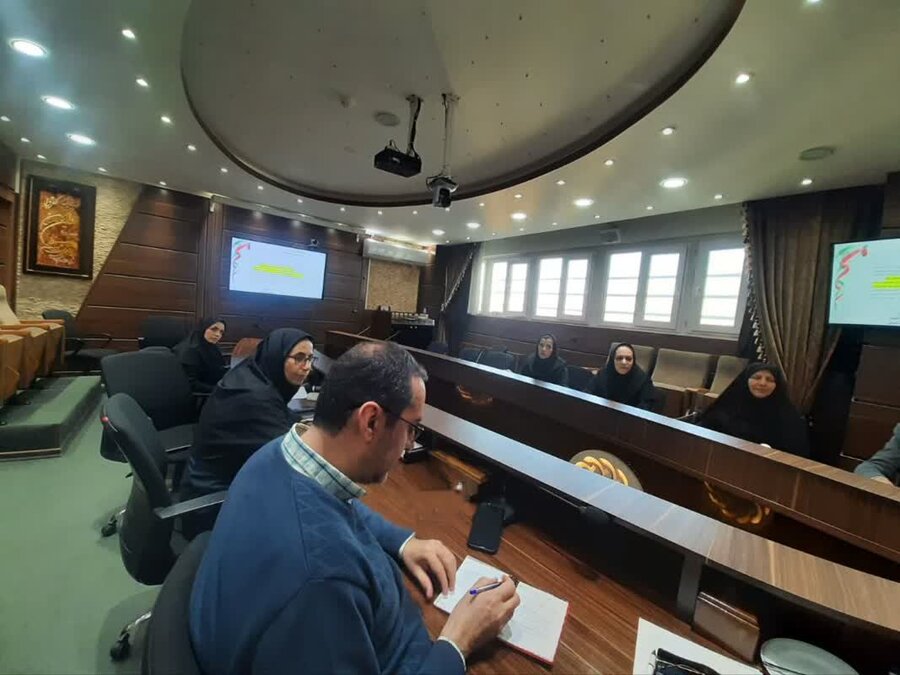 بررسی عملکرد کمیته های تخصصی در نشست شورای راهبری تحول اداری بهزیستی