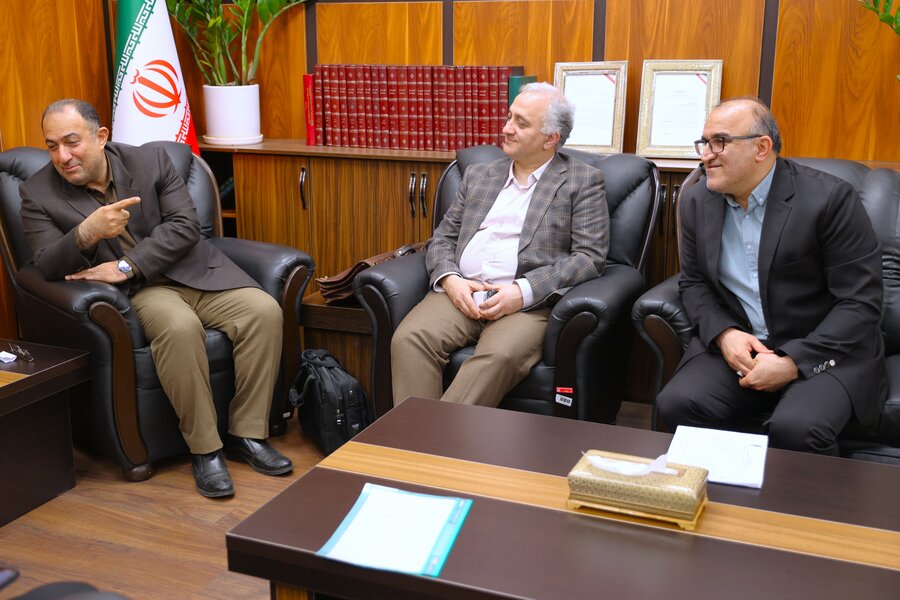 دیدار آقای فاطمی نماینده بابل با رئیس سازمان بهزیستی