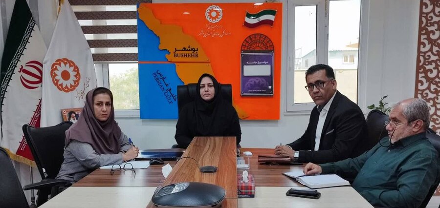 آغاز همزمان پویش مثبت ماه و پویش استانی همدلان بندر در استان بوشهر