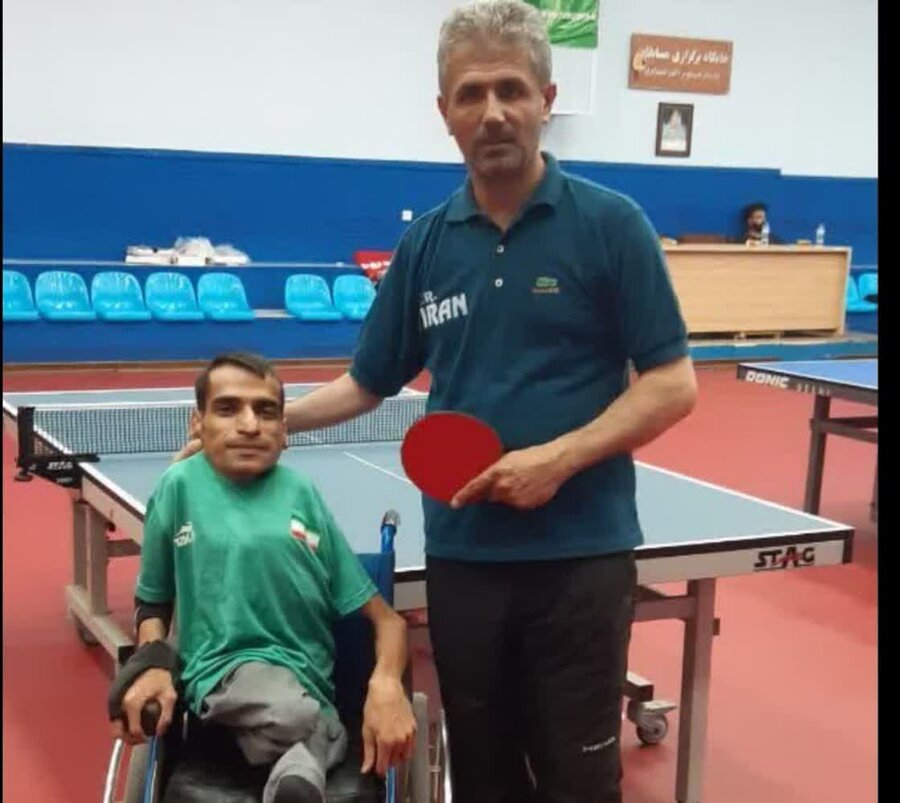 اسلامشهر| درخشش توانخواهان بهزیستی در مسابقات قهرمانی کشور پارا تنیس روی میز