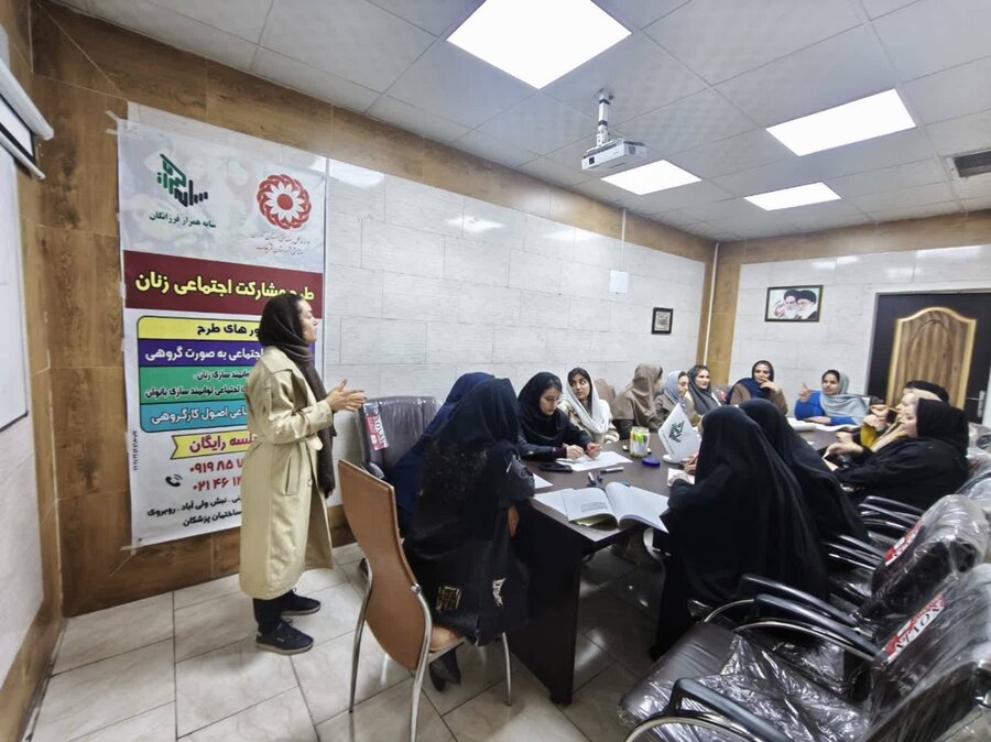 قرچک I اجرای طرح «ماز» با محور مشارکت اجتماعی زنان و دختران
