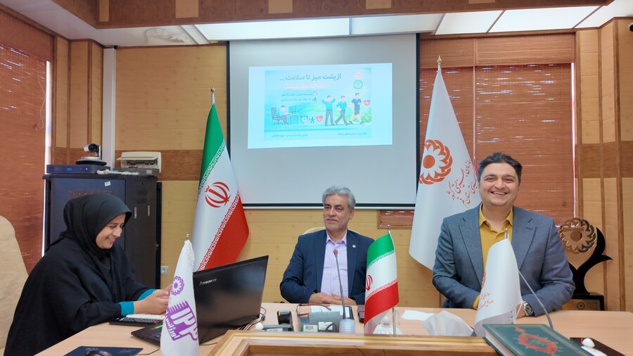 تجلیل از کارکنان شرکتکننده در پویش ورزشی «یک حرکت بیشتر»