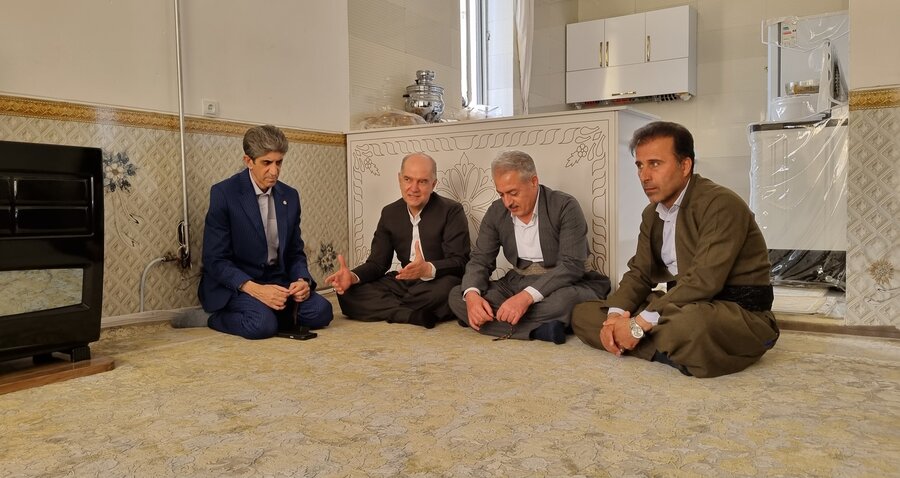 دیدار با مددجویان جوانرود