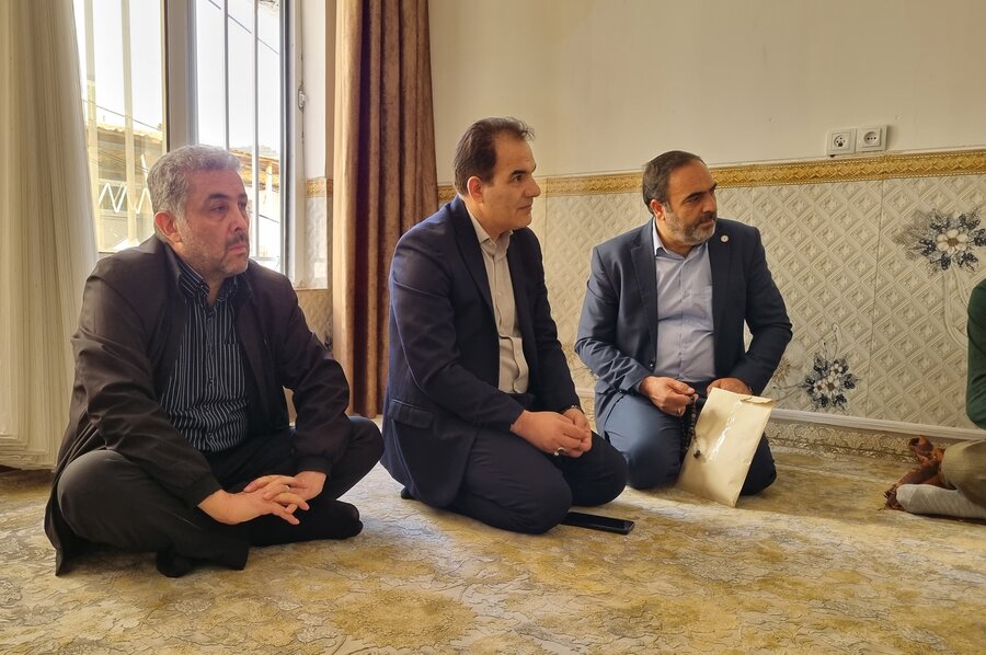 دیدار با مددجویان جوانرود