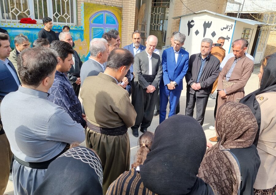 دیدار با مددجویان جوانرود